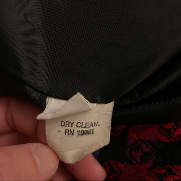 Vintage Doncaster 80's Rainbow Plaid Bomber Jacket - Picture 8 of 8